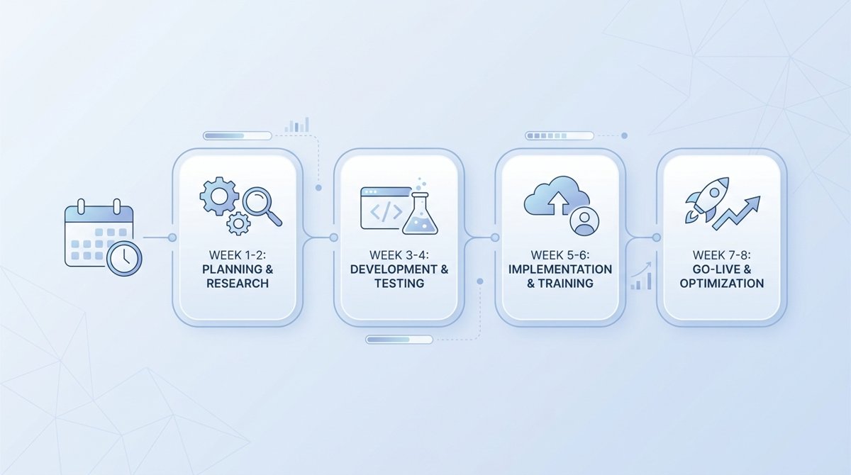 AI implementeren in 4 weken: stappenplan